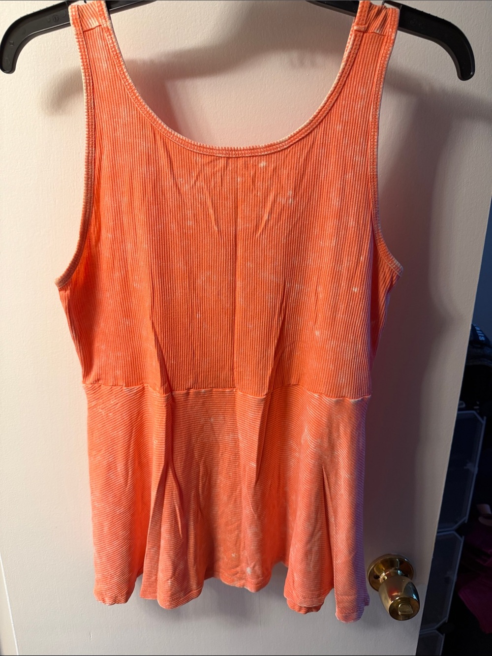 torrid Coral Ribbed Tank Dress